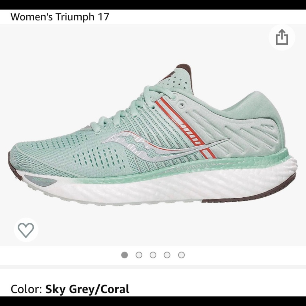 Women’s Saucony Triumph 17 running shoes